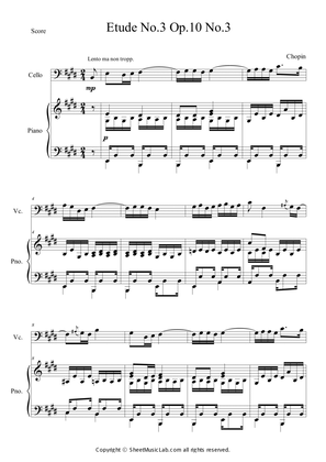 Etude Op.10 No.3