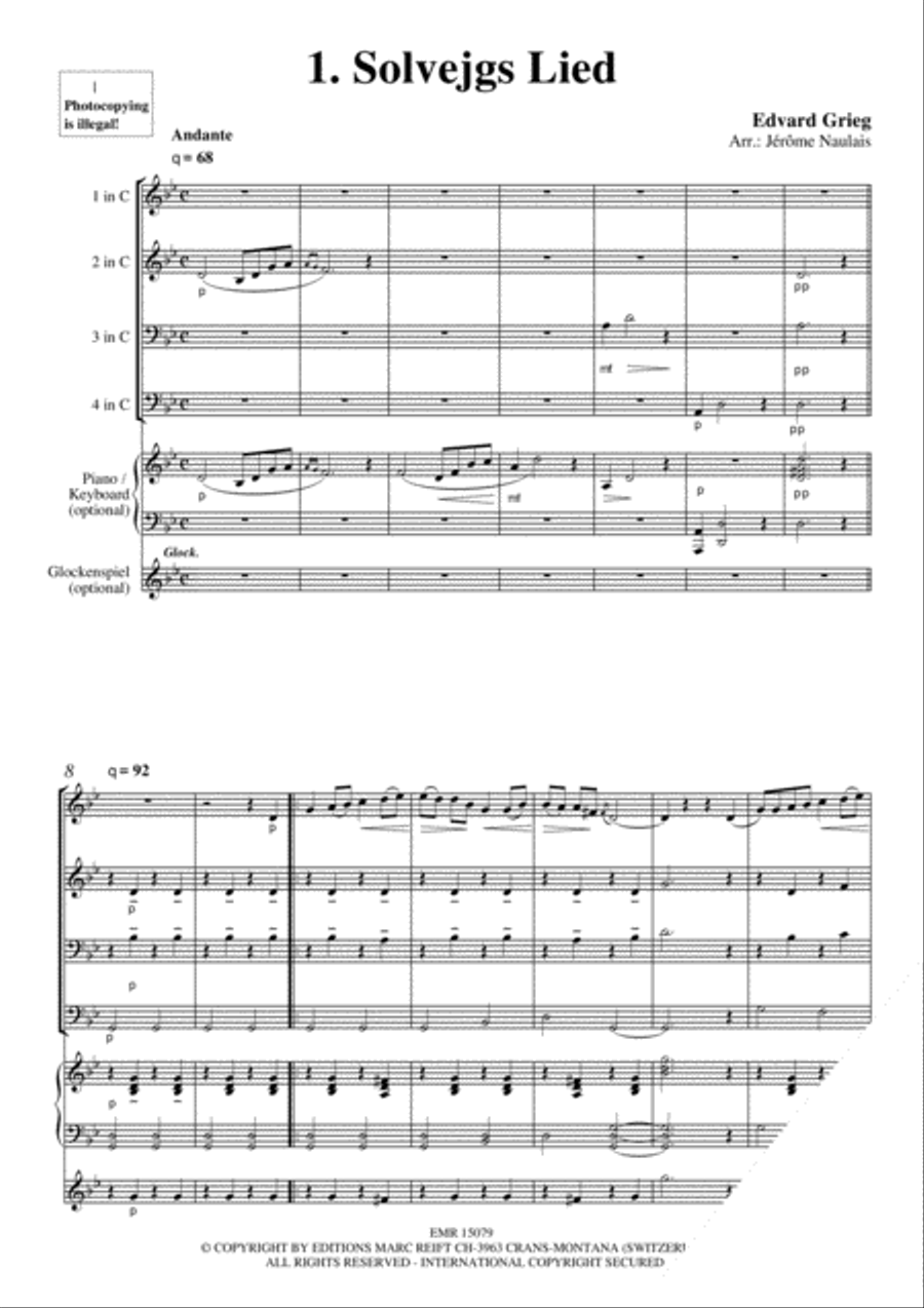 Brass Quartets Vol. 22 Brass Ensemble scores gallery preview page 3