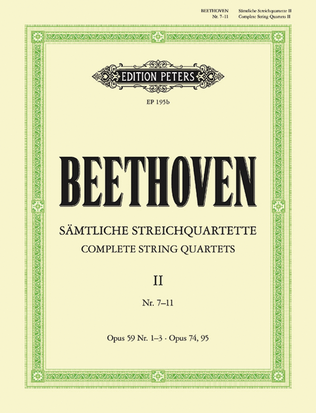 Book cover for String Quartets, Volume 2