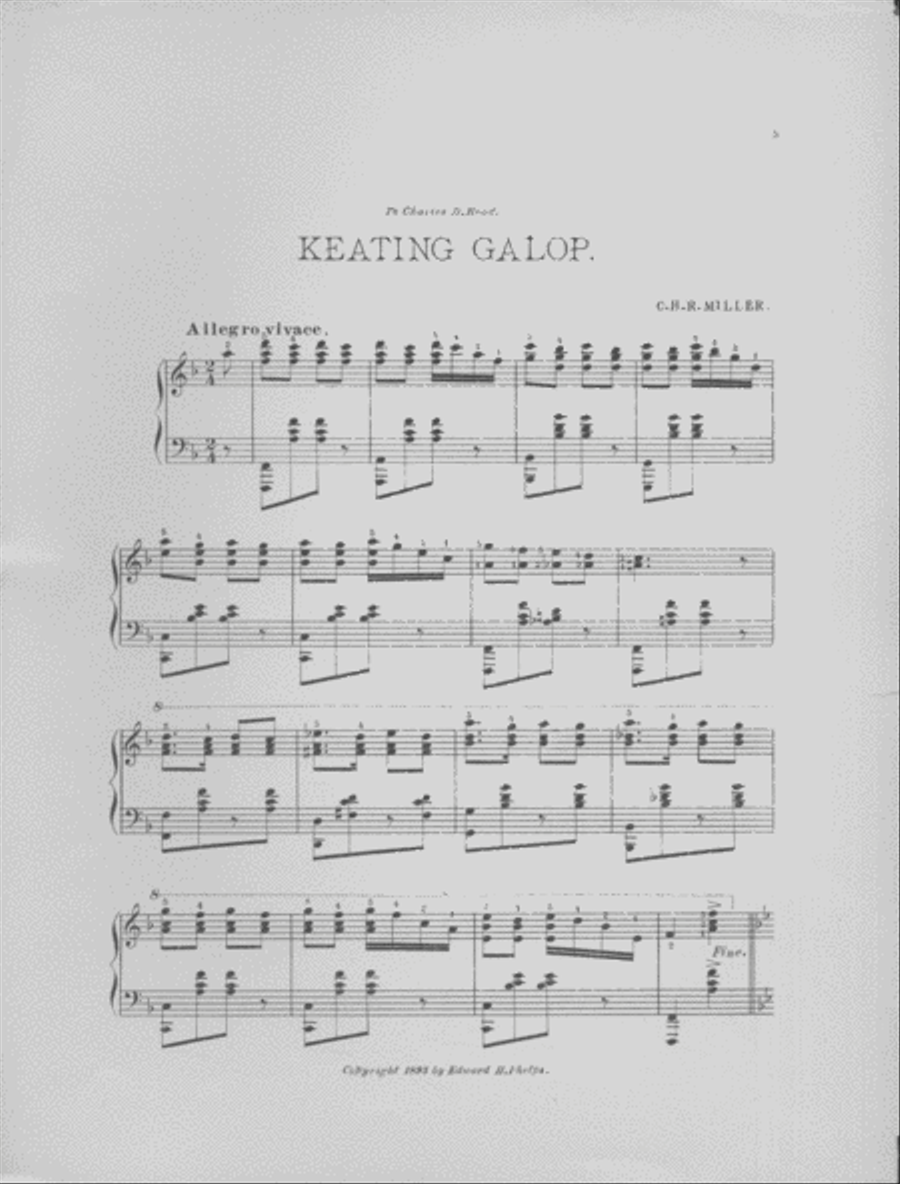 Keating Galop Piano Solo scores gallery preview page 2