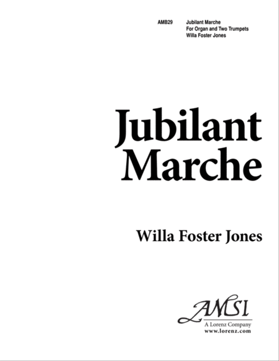 Jubilant Marche Trumpet Duet scores gallery preview page 1