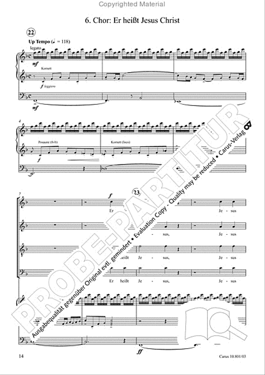 Ein feste Burg ist unser Gott TB scores gallery preview page 15