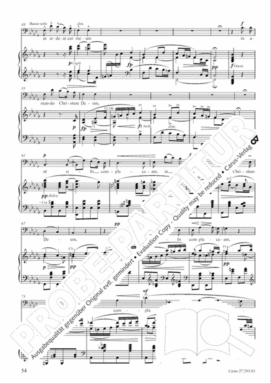 Stabat mater 4-Part scores gallery preview page 61