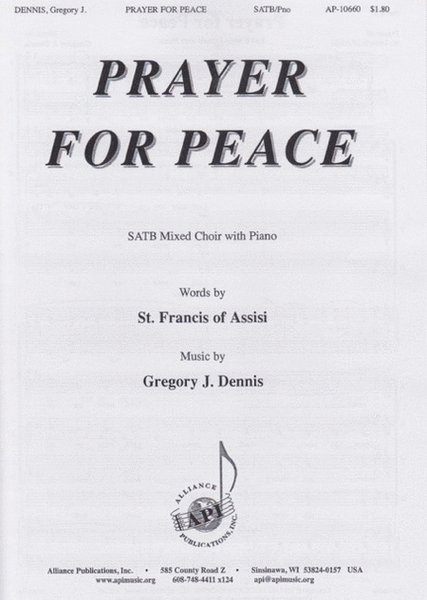 Prayer for Peace image number null