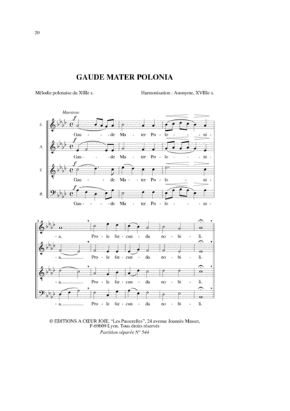 Les Classiques Du Chant Choral N 1 4-Part - Sheet Music