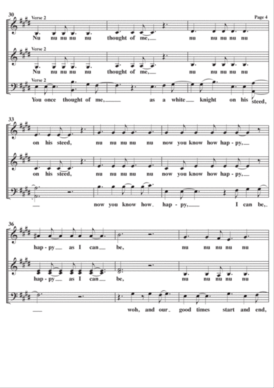Daydream Believer Daydream Believer 3-Part scores gallery preview page 4