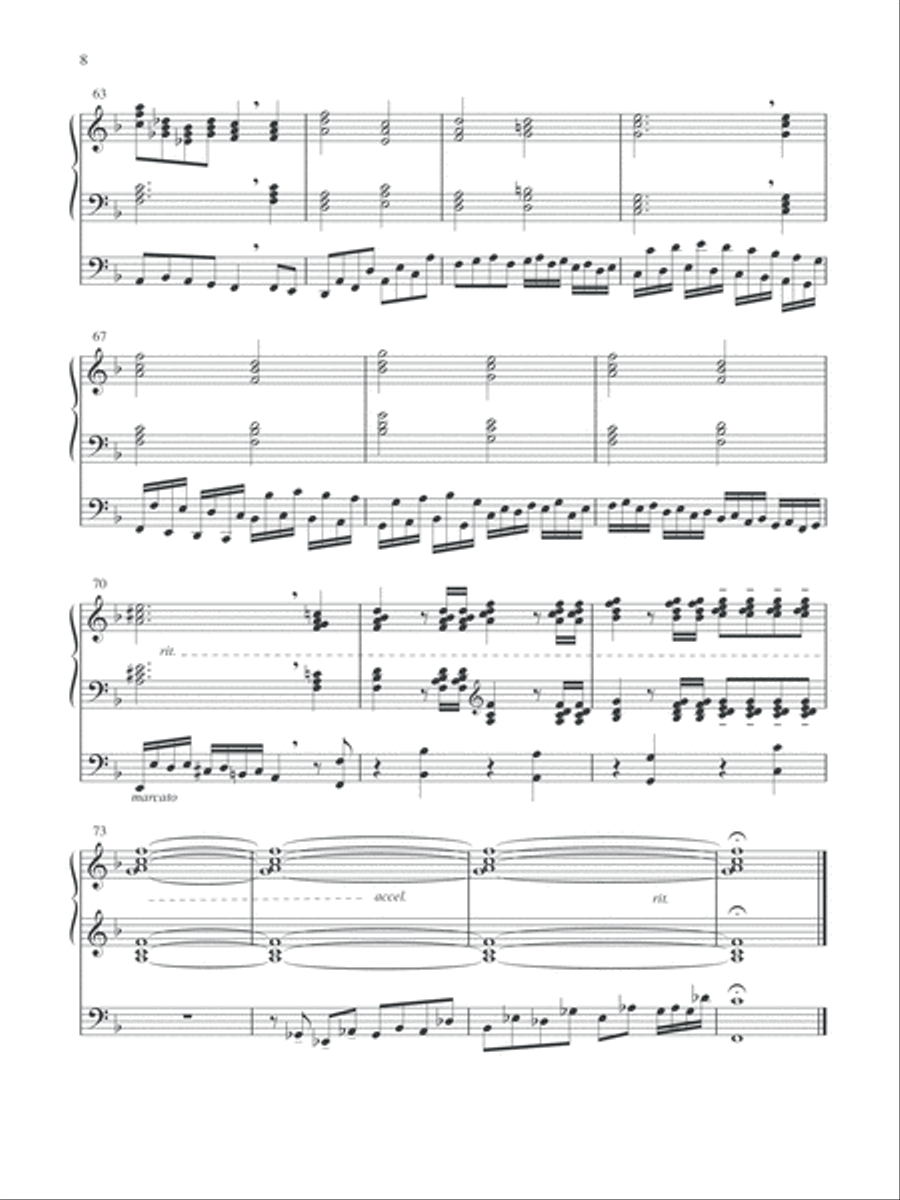 Be Thou My Vision Hymn Anthems scores gallery preview page 5