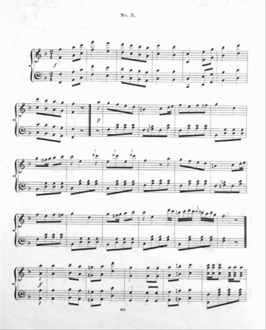 No. 5 Piano Solo scores gallery preview page 2