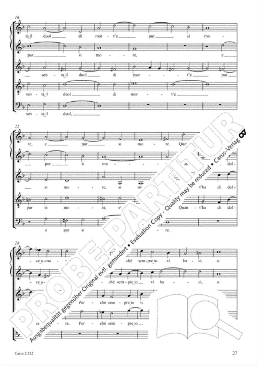 Love songs. Choral collection with CD 4-Part scores gallery preview page 24