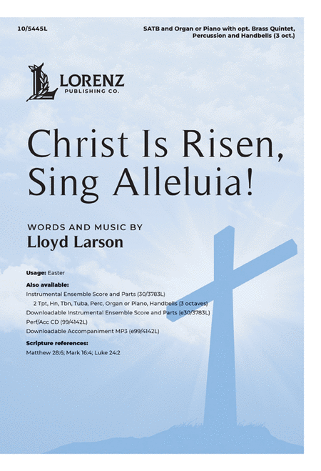 Christ Is Risen, Sing Alleluia! - Performance/Accompaniment CD