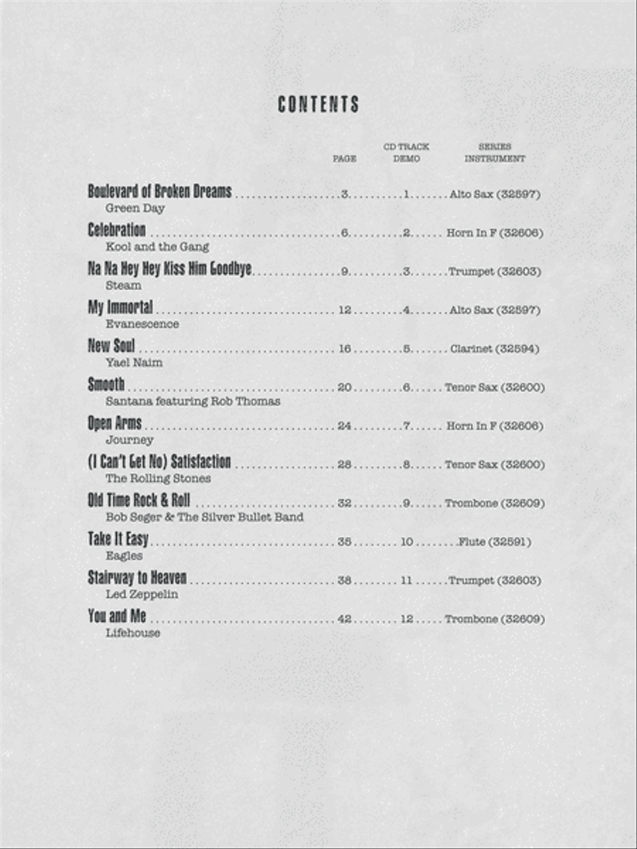 Easy Rock Instrumental Solos, Level 1 Piano scores gallery preview page 2