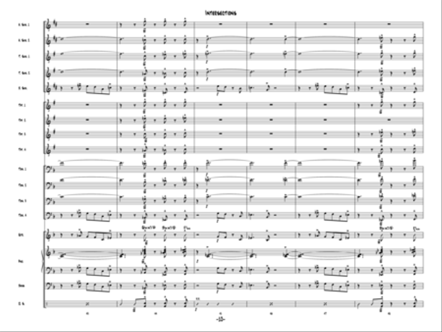 Intersections Jazz Ensemble scores gallery preview page 9