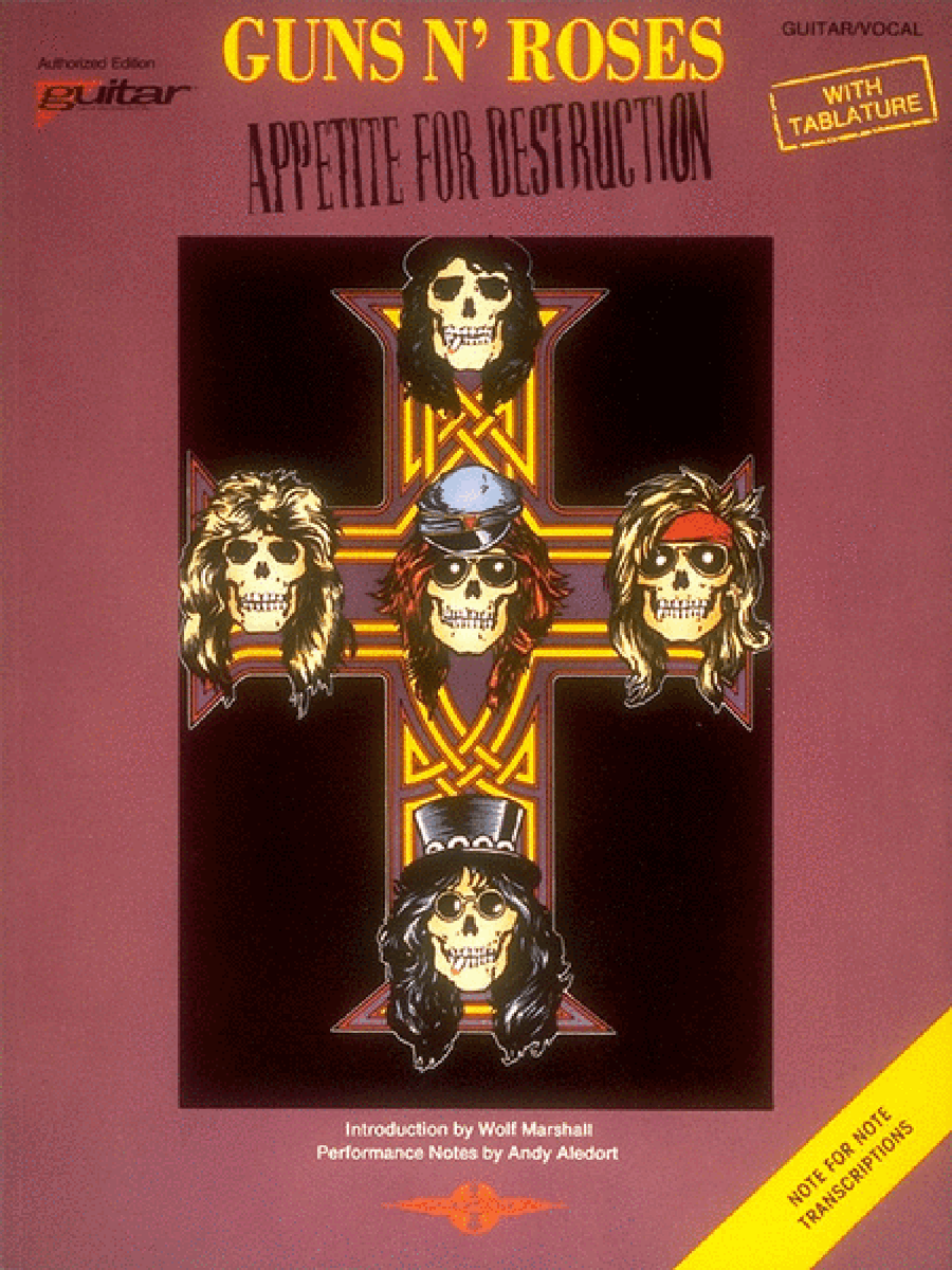 Guns N' Roses – Appetite for Destruction Electric Guitar scores gallery preview page 1