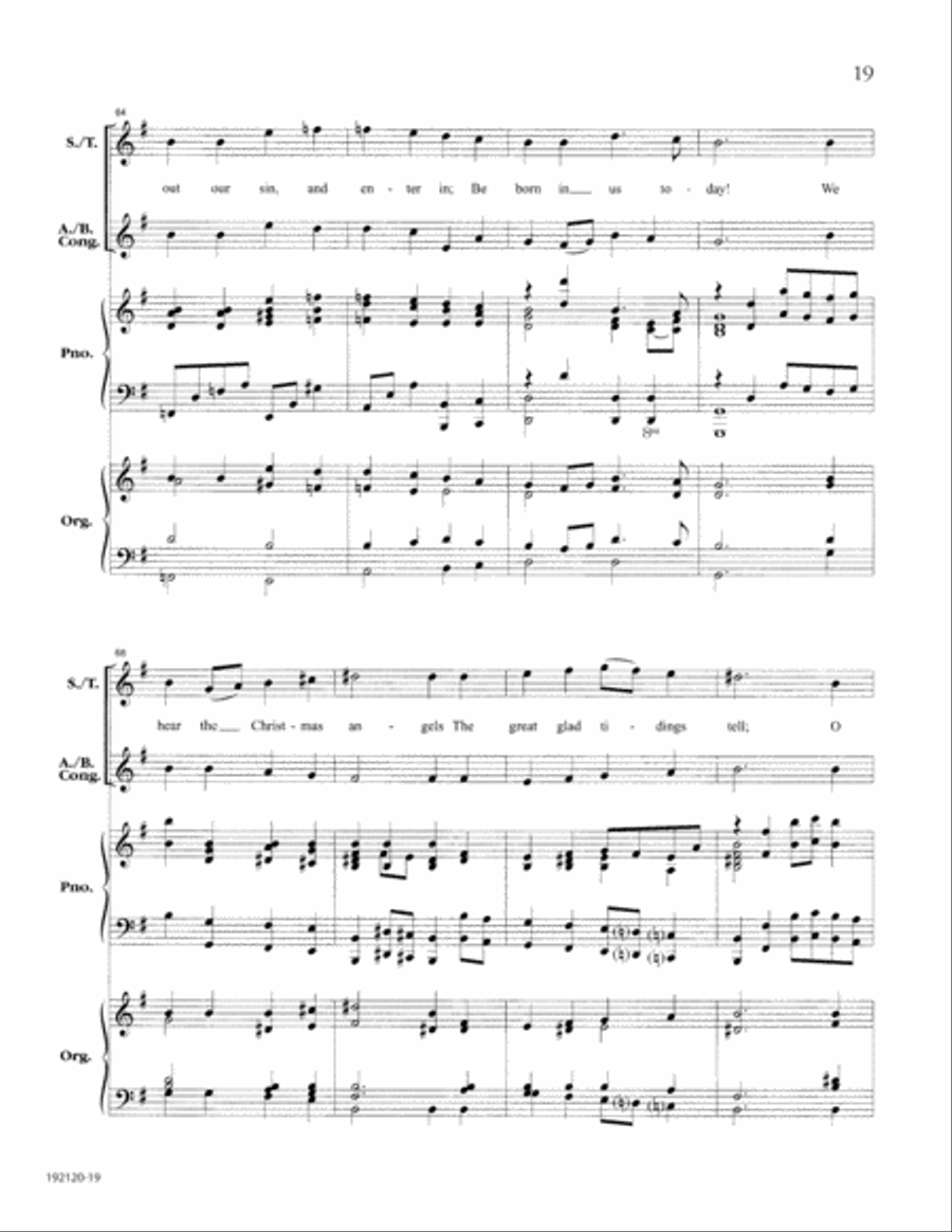 Let the People Sing at Christmas 4-Part scores gallery preview page 23