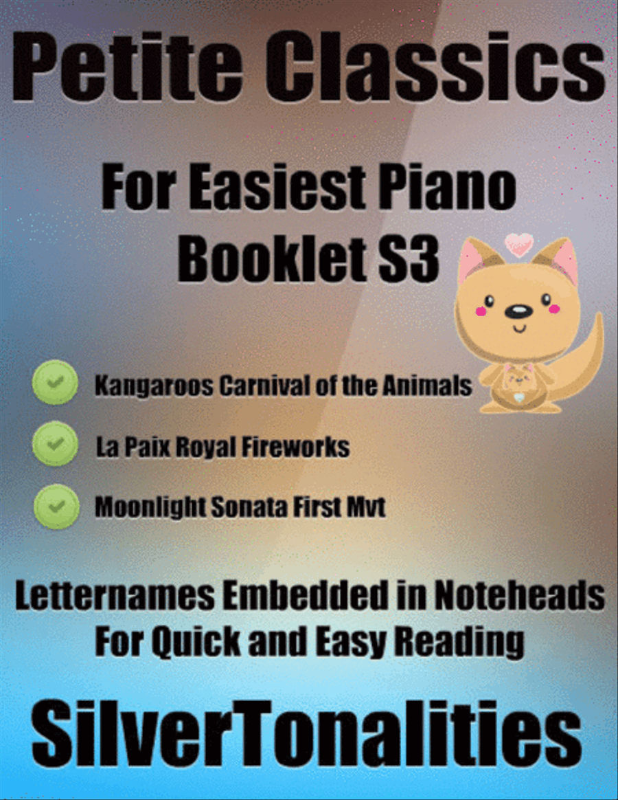 Petite Classics for Easiest Piano Booklet S3 Easy Piano scores gallery preview page 1