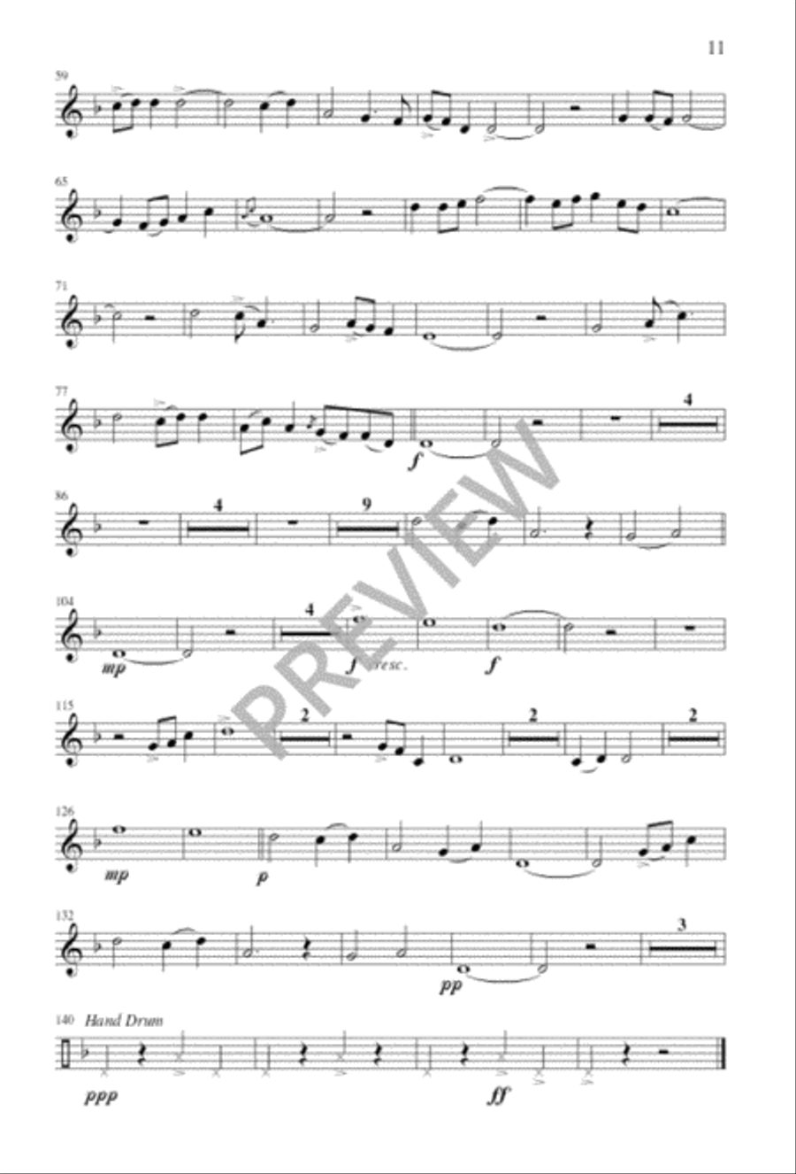 Many and Great, O God - Instrument edition Recorder scores gallery preview page 2
