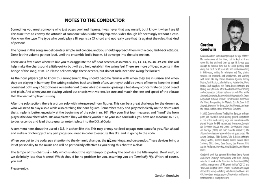 Terminally Hip: Score Terminally Hip: Score Jazz Ensemble scores gallery preview page 2
