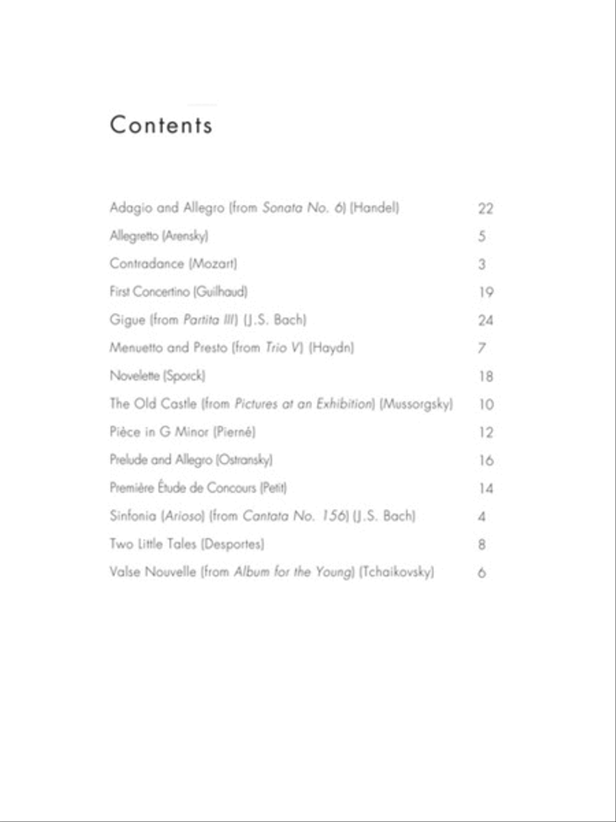 Concert and Contest Collection for Bb Tenor Saxophone Concert Band Methods scores gallery preview page 2