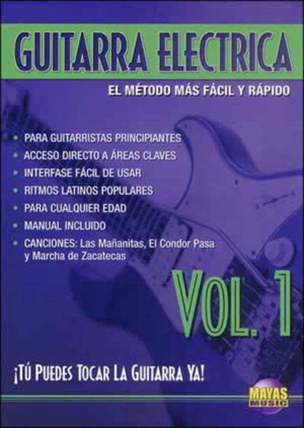 Guitarra Electrica Vol. 1 DVD, Spanish Only