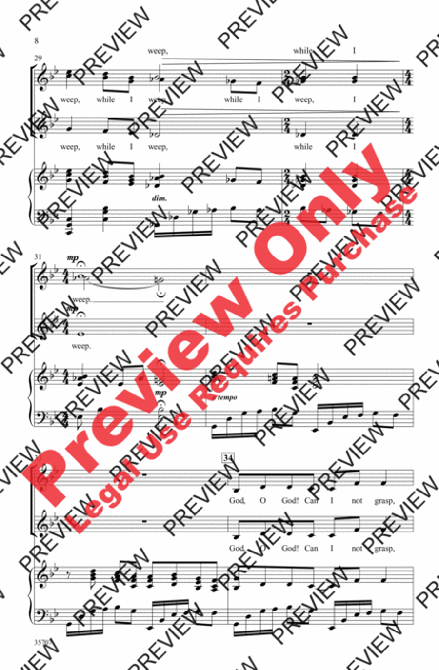 A Dream Within a Dream A Dream Within a Dream Women's Choir scores gallery preview page 8
