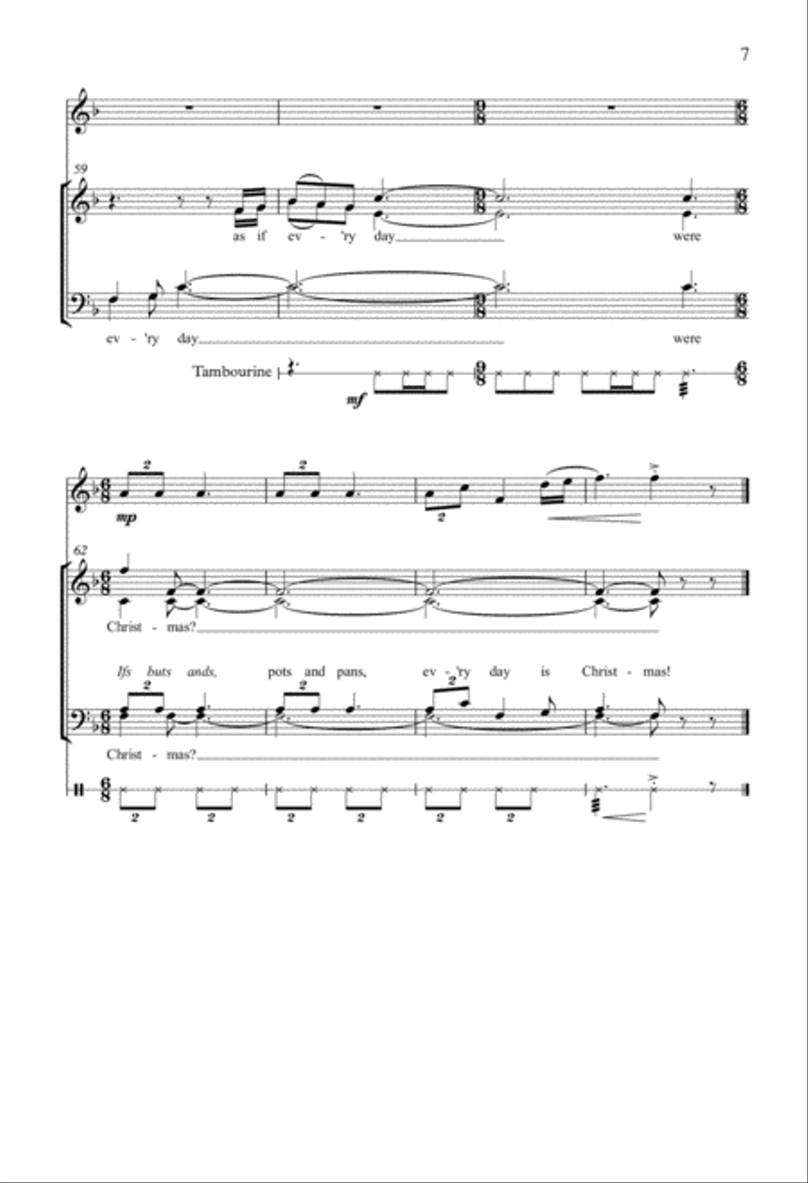 Conventional Wisdom 4-Part scores gallery preview page 6