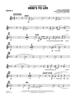 Here's To Life (Key: C minor) - Trumpet 2