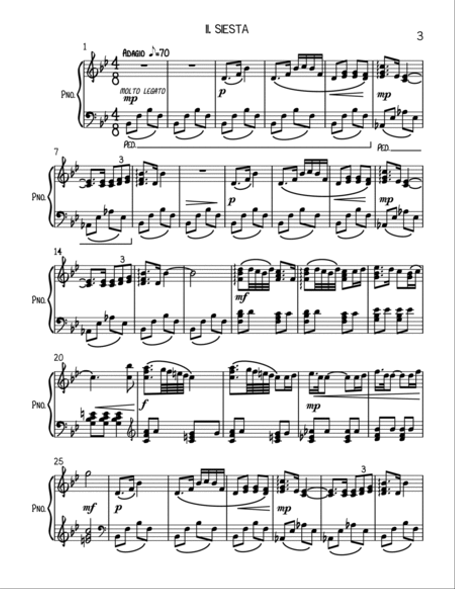 Cinco de Mayo Cinco de Mayo Piano Solo scores gallery preview page 3