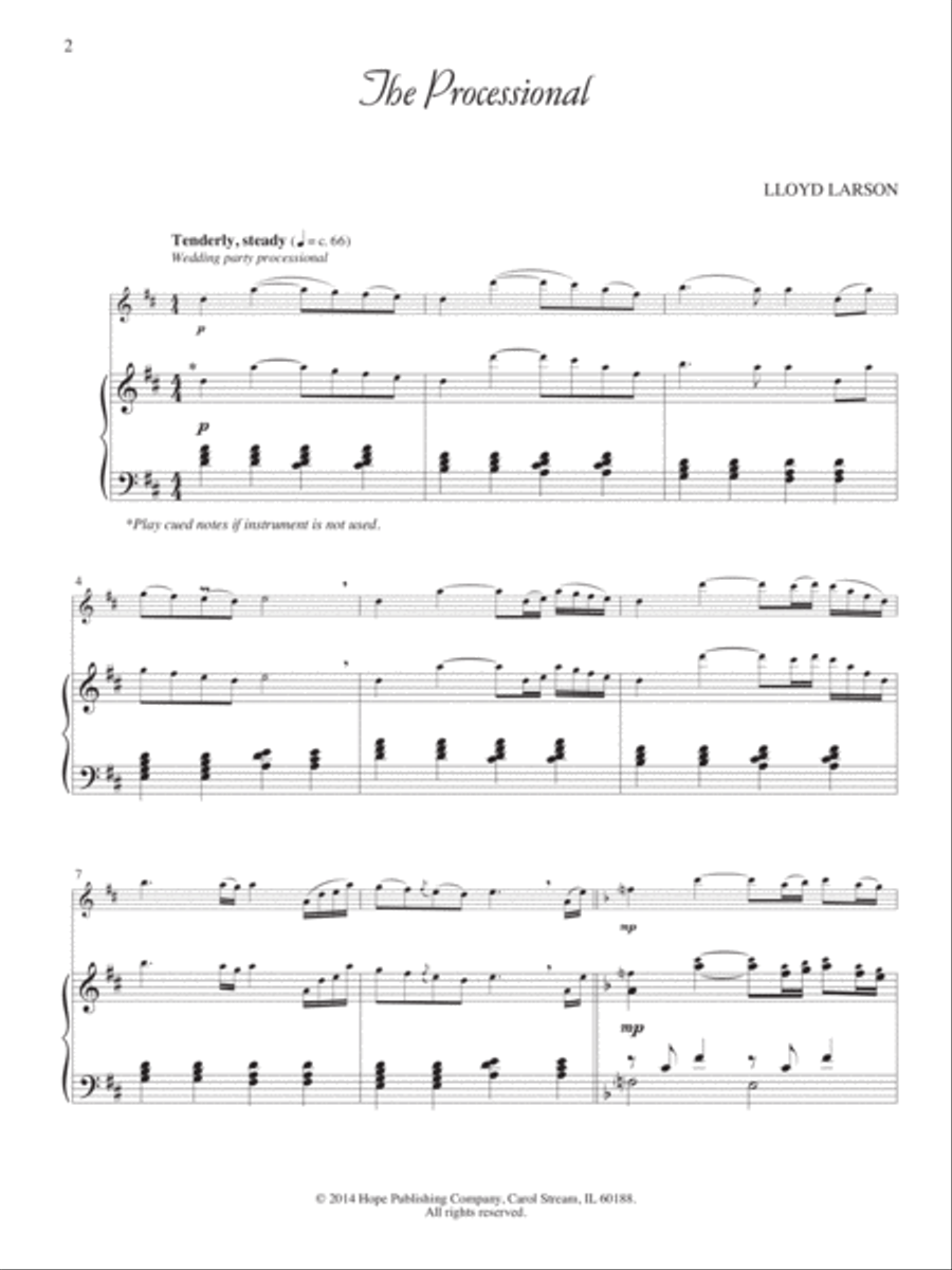 Today's Favorites for Weddings Piano Solo scores gallery preview page 5