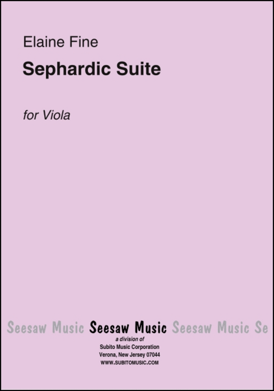 Sephardic Suite Version