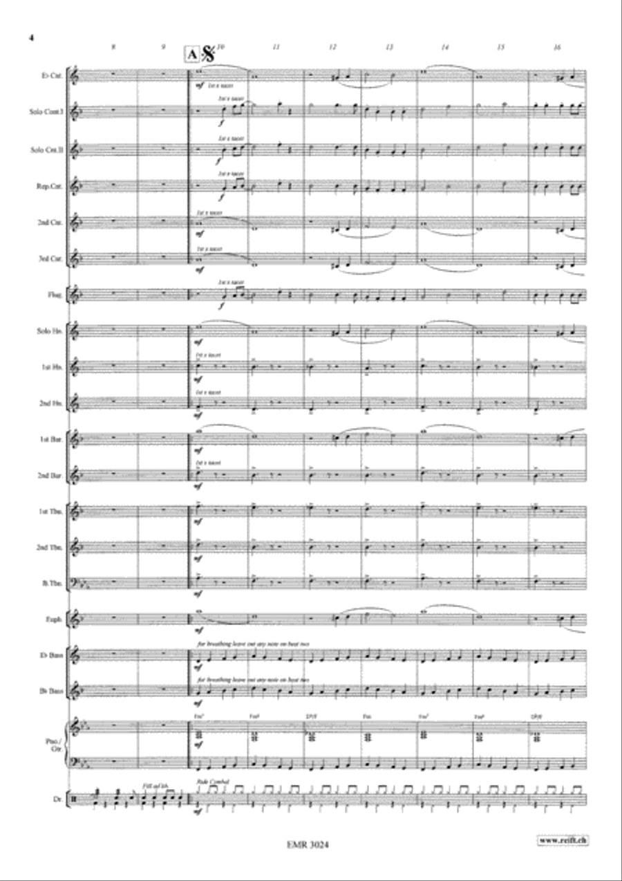 Artistry In Rhythm Brass Band scores gallery preview page 5