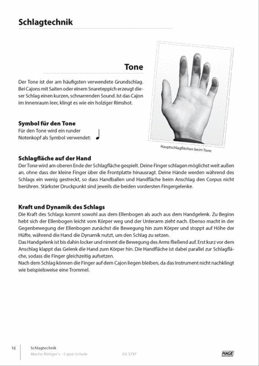 Cajon Schule Book and Digital Audio scores gallery preview page 2