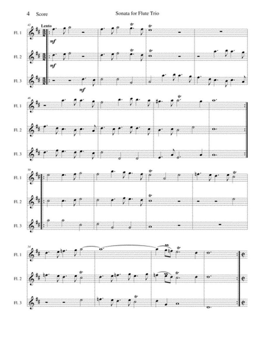 Flute Sonata, Opus 7 No. 1 image number null