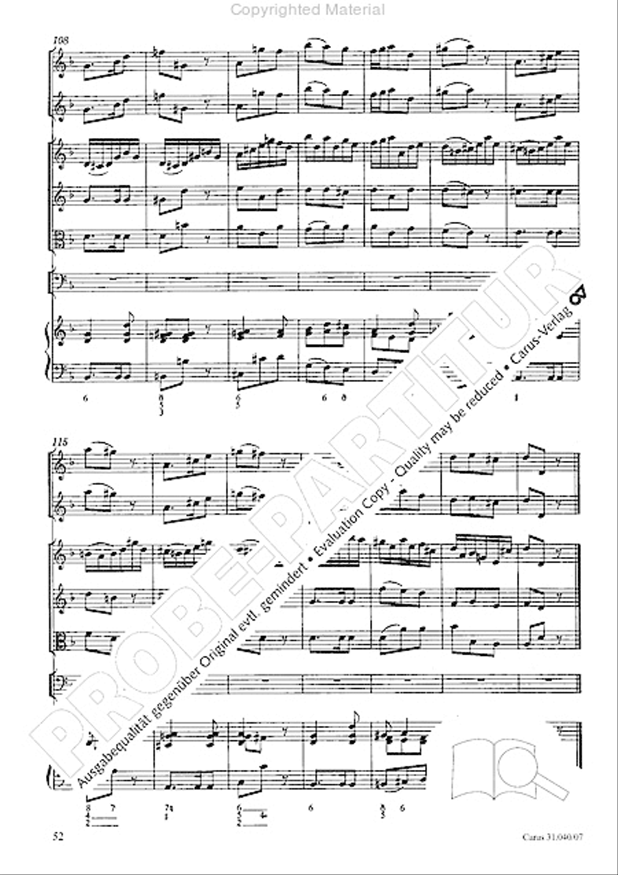 Christ was manifested for this purpose (Dazu ist erschienen der Sohn Gottes) ATB scores gallery preview page 54