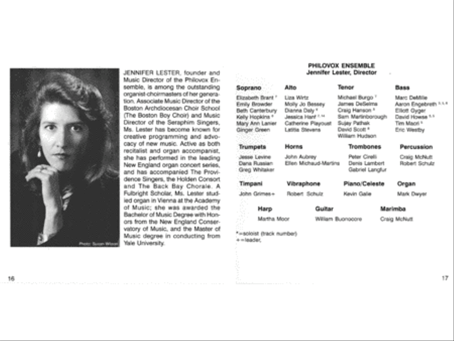 Carols and Lullabies Music for Christmas by Conrad Susa and Five American Carols CD scores gallery preview page 10