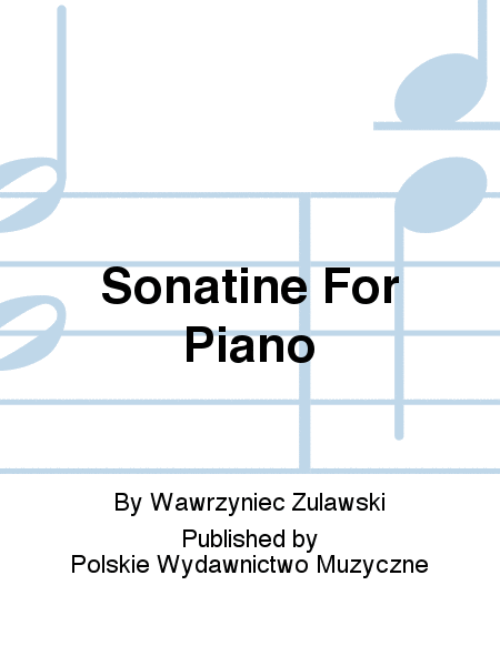 Sonatine For Piano