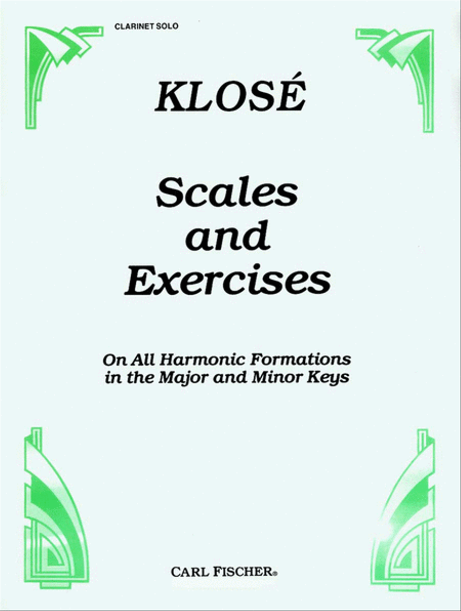 Scales And Exercises B-Flat Clarinet scores gallery preview page 1