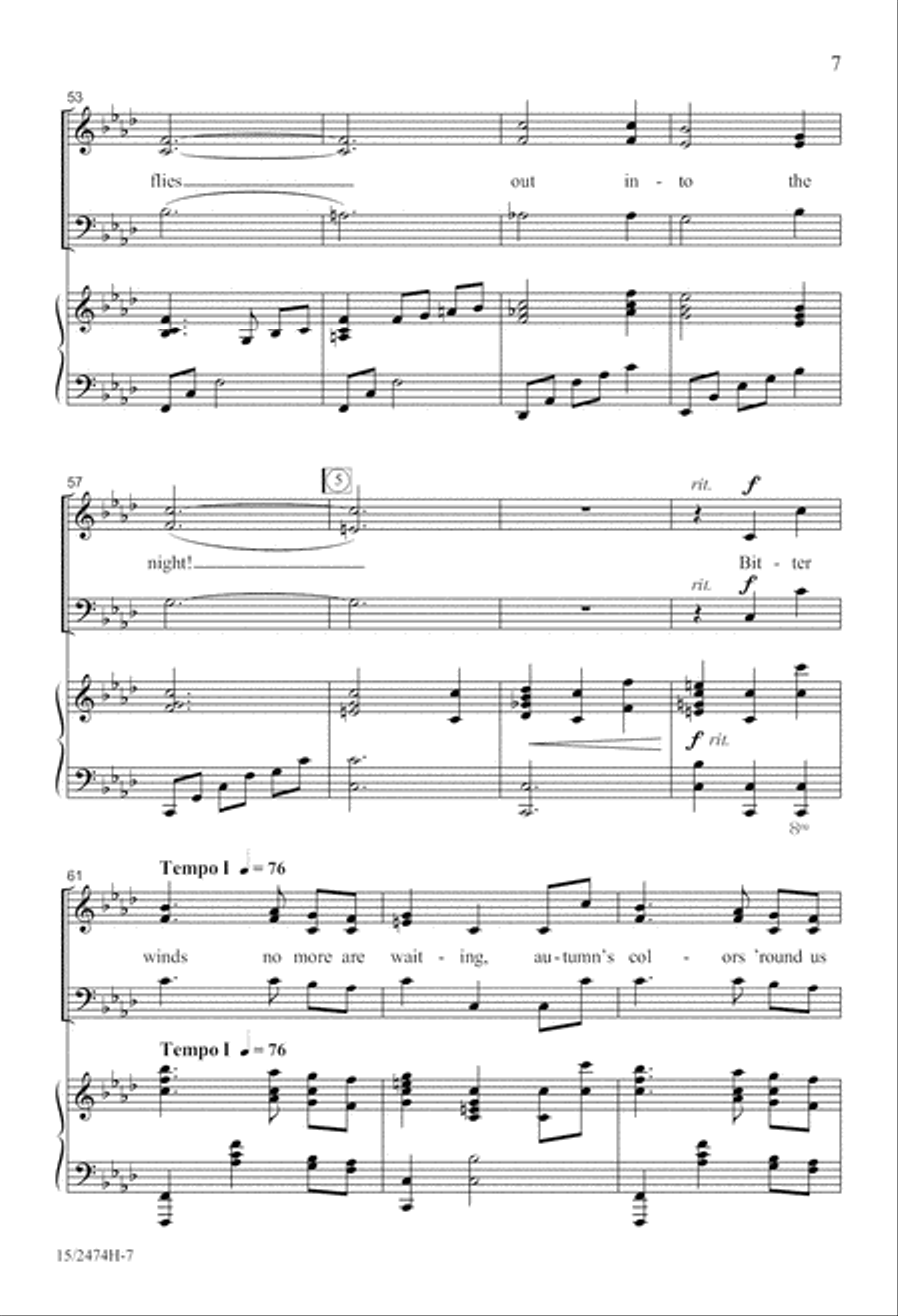 The Hands of Winter 3-Part scores gallery preview page 7