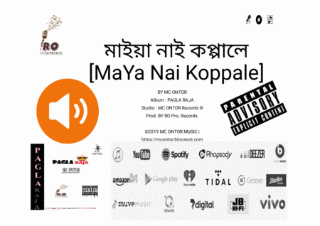MaYa Nai Koppale BY Mc Ontor | Bangla Rap Song image number null