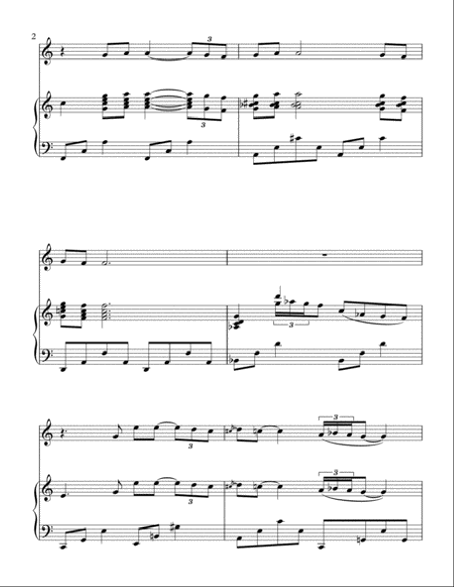 New York State Of Mind Trumpet Solo scores gallery preview page 3