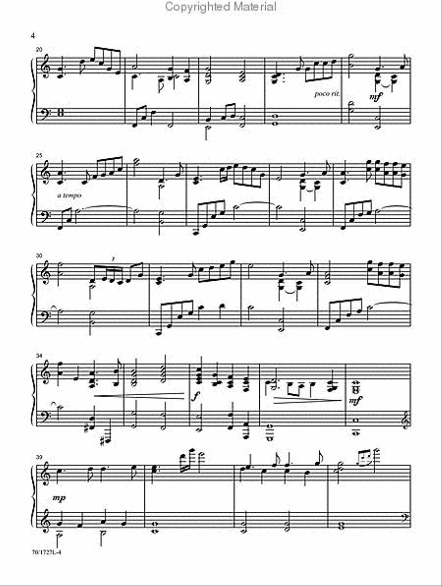 The Hymns of Keith Getty Piano Solo scores gallery preview page 3