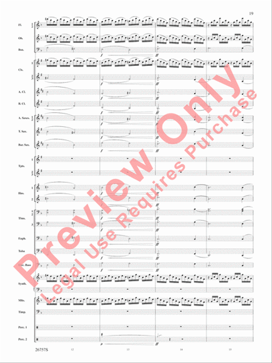 Video Games Live -- Part 1 Concert Band scores gallery preview page 20