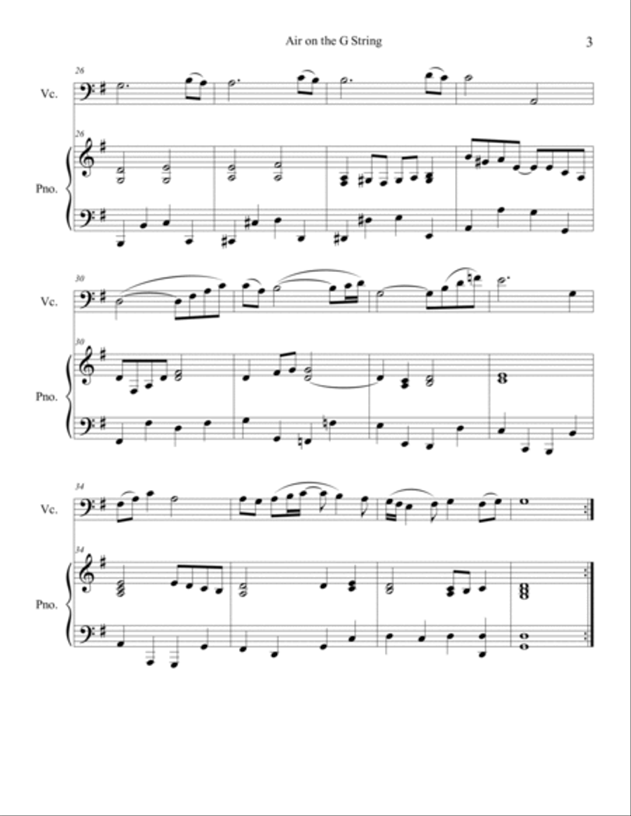 10 Wedding Solos for Cello with Piano Accompaniment 10 Wedding Solos for Cello with Piano Accompaniment Piano scores gallery preview page 5