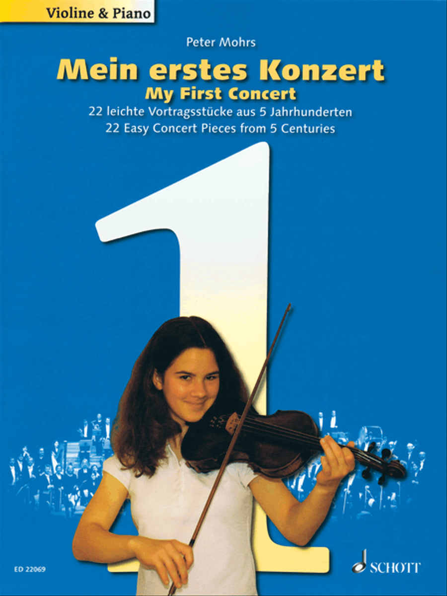 My First Concert – 22 Easy Concert Pieces from 5 Centuries Violin Solo scores gallery preview page 1