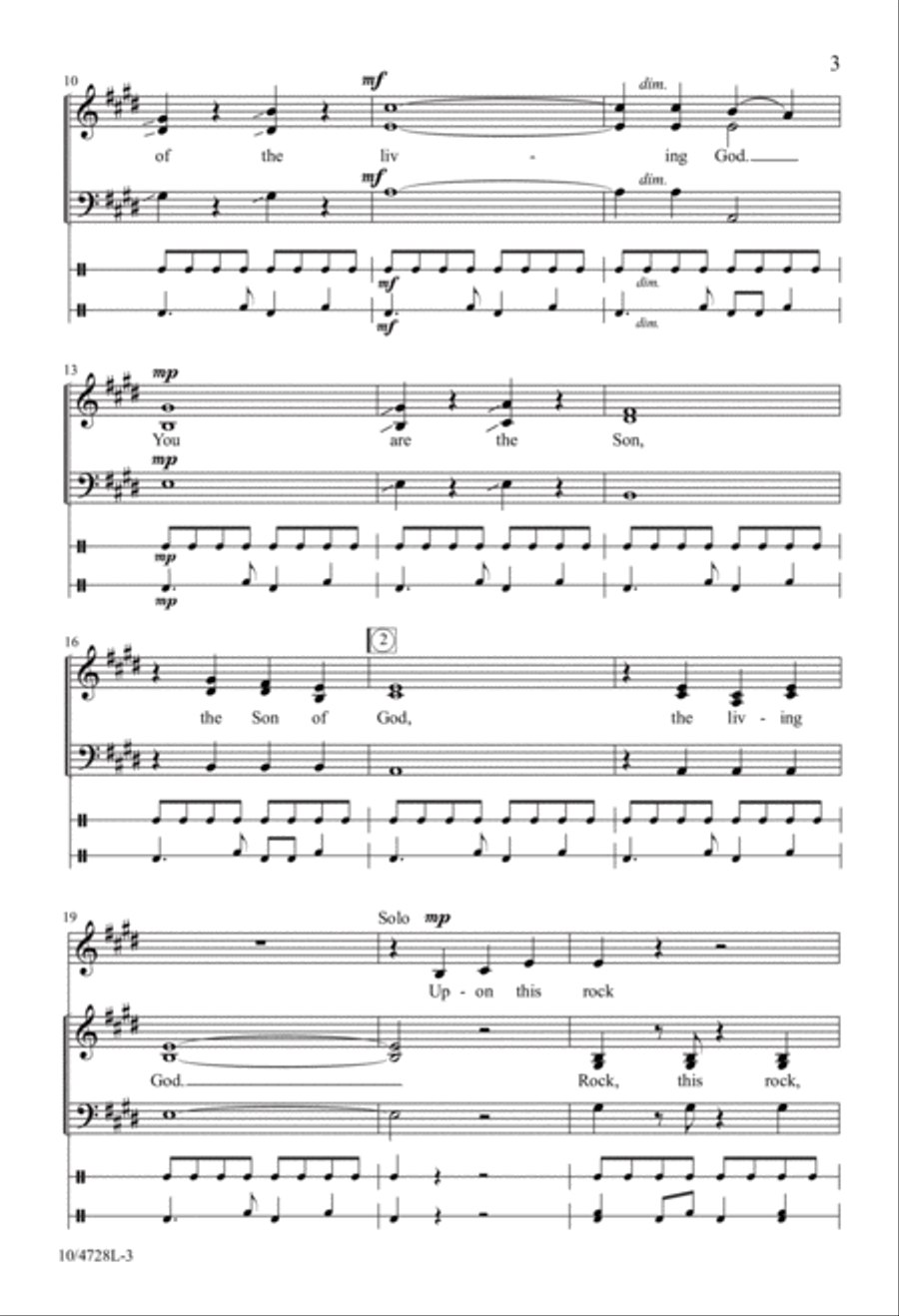 Upon This Rock Upon This Rock 3-Part scores gallery preview page 3