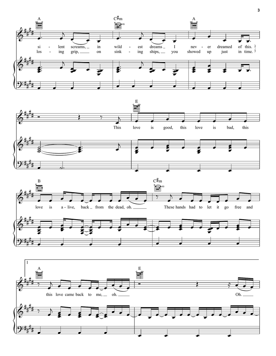 This Love This Love Acoustic Guitar scores gallery preview page 3
