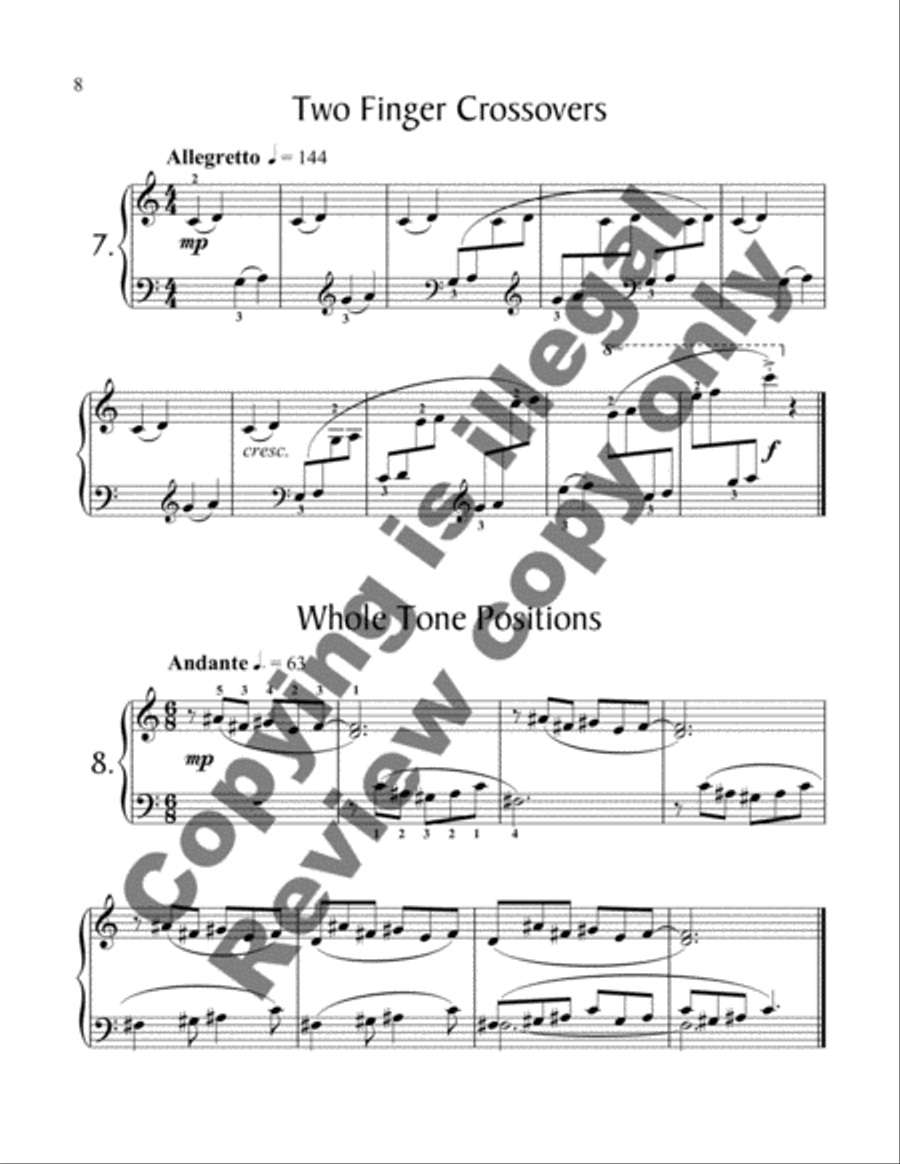 175 Exertudes, Book 1: Early Intermediate Piano Method scores gallery preview page 11