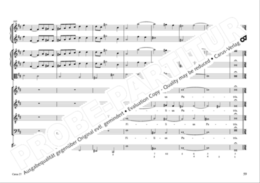 Messa per il Santissimo Natale 4-Part scores gallery preview page 50