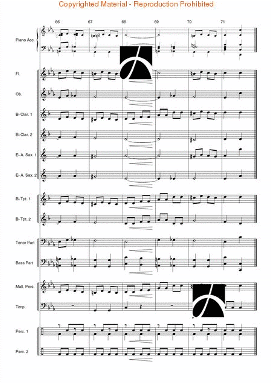 15 Russian Dances 15 Russian Dances Concert Band scores gallery preview page 13