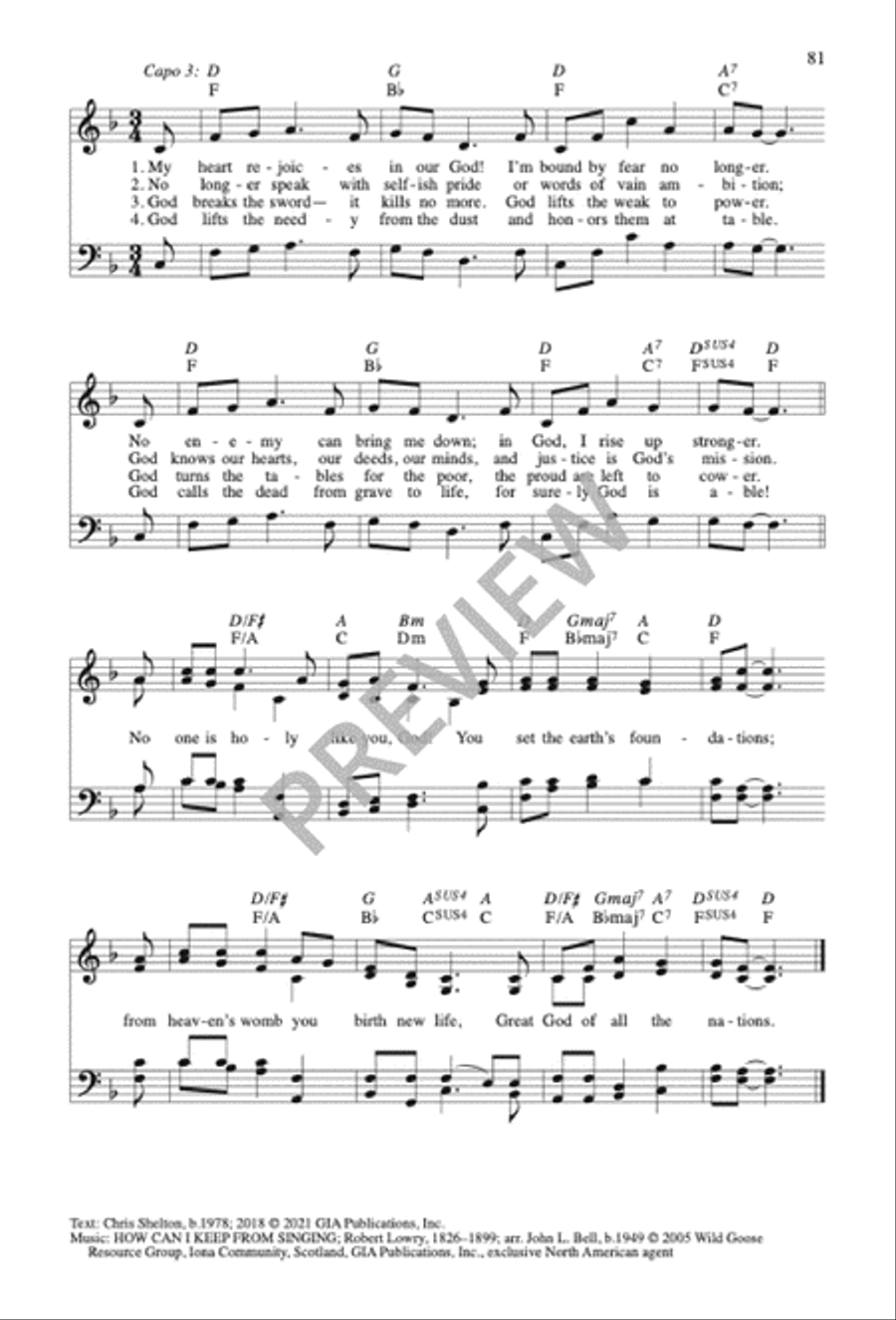 Sing No Empty Alleluias Sacred scores gallery preview page 74