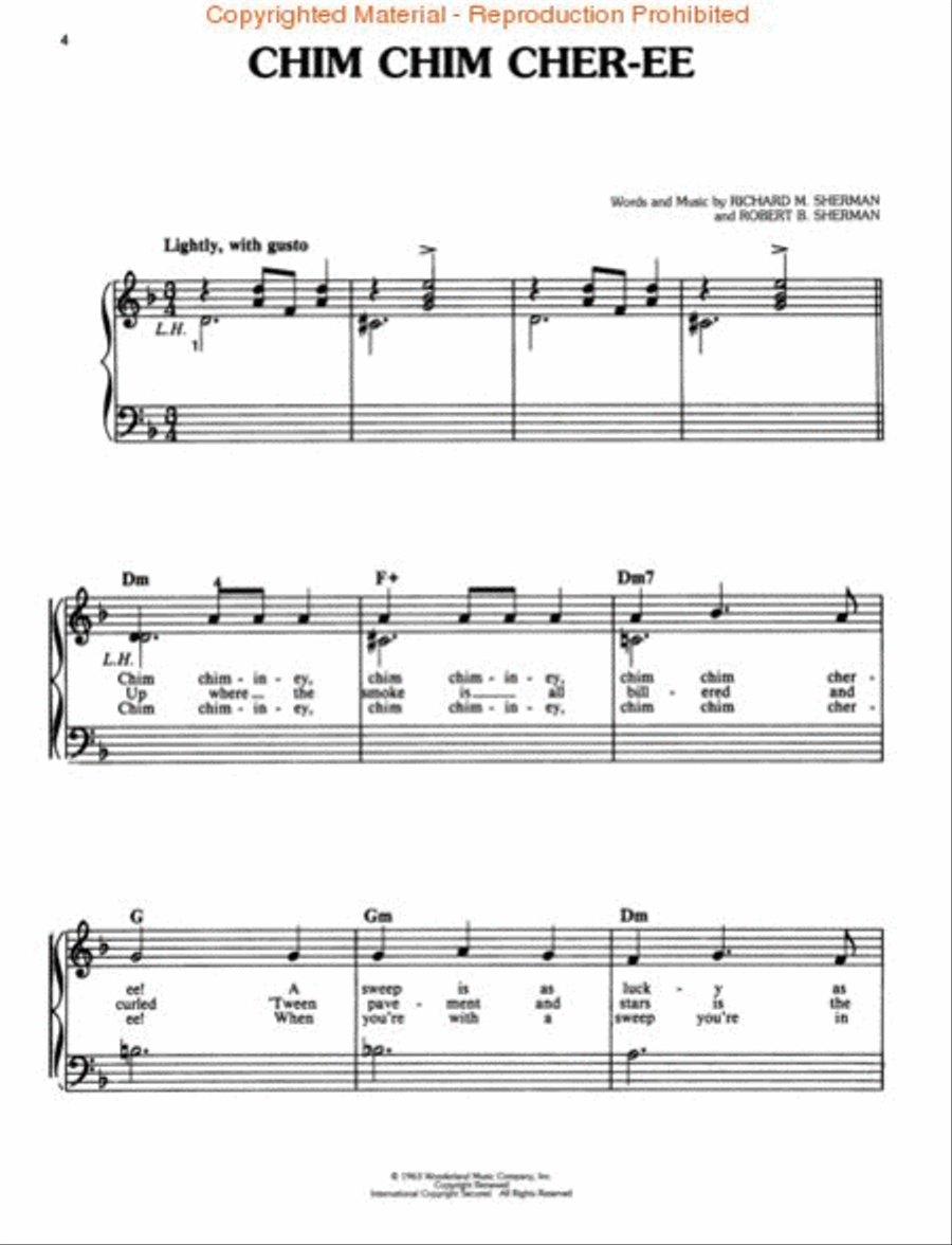 Mary Poppins Voice scores gallery preview page 2